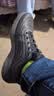 斯凯奇（Skechers）商务百搭皮鞋男士休闲鞋轻便透气黑色软底工作鞋 BLK黑色 42.5 实拍图