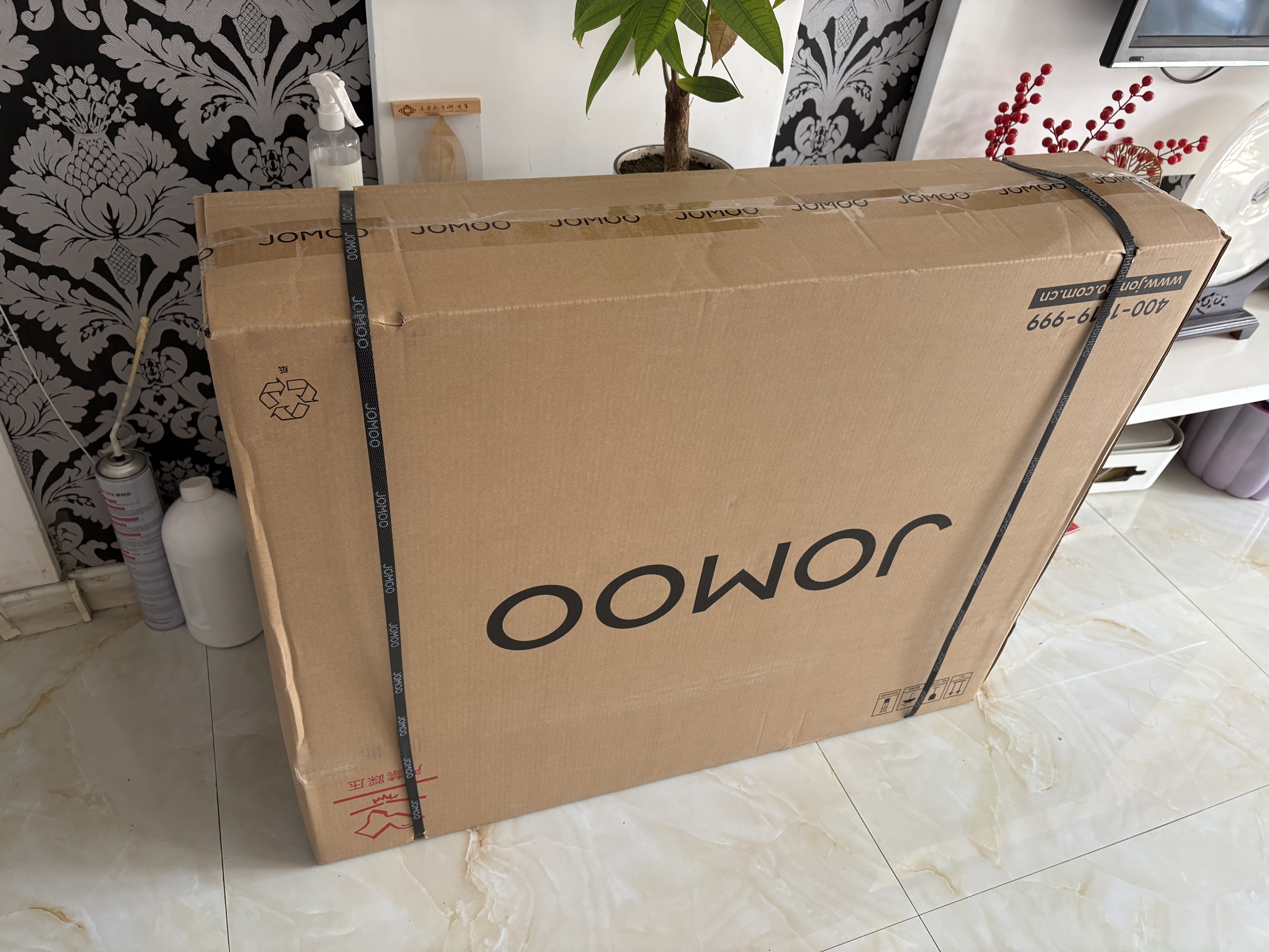 九牧（JOMOO）角阀黄铜加厚陶瓷阀芯八字阀三角阀冷热水角阀马桶角阀水阀 【2只】1冷1热角阀 实拍图