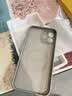 奶小鸭（NEYAA）适用苹果12promax手机壳iphone12promax保护套全包超薄Magsafe磁吸液态硅胶防摔简约男女款 钛原色 实拍图