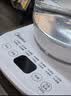 美的（Midea）家用养生壶 1.5L全自动玻璃烧水壶 多段保温电热水壶 一体恒温煮茶壶轻音炖煮智能预约 升级新品【玻璃壶盖】 1.5L 实拍图