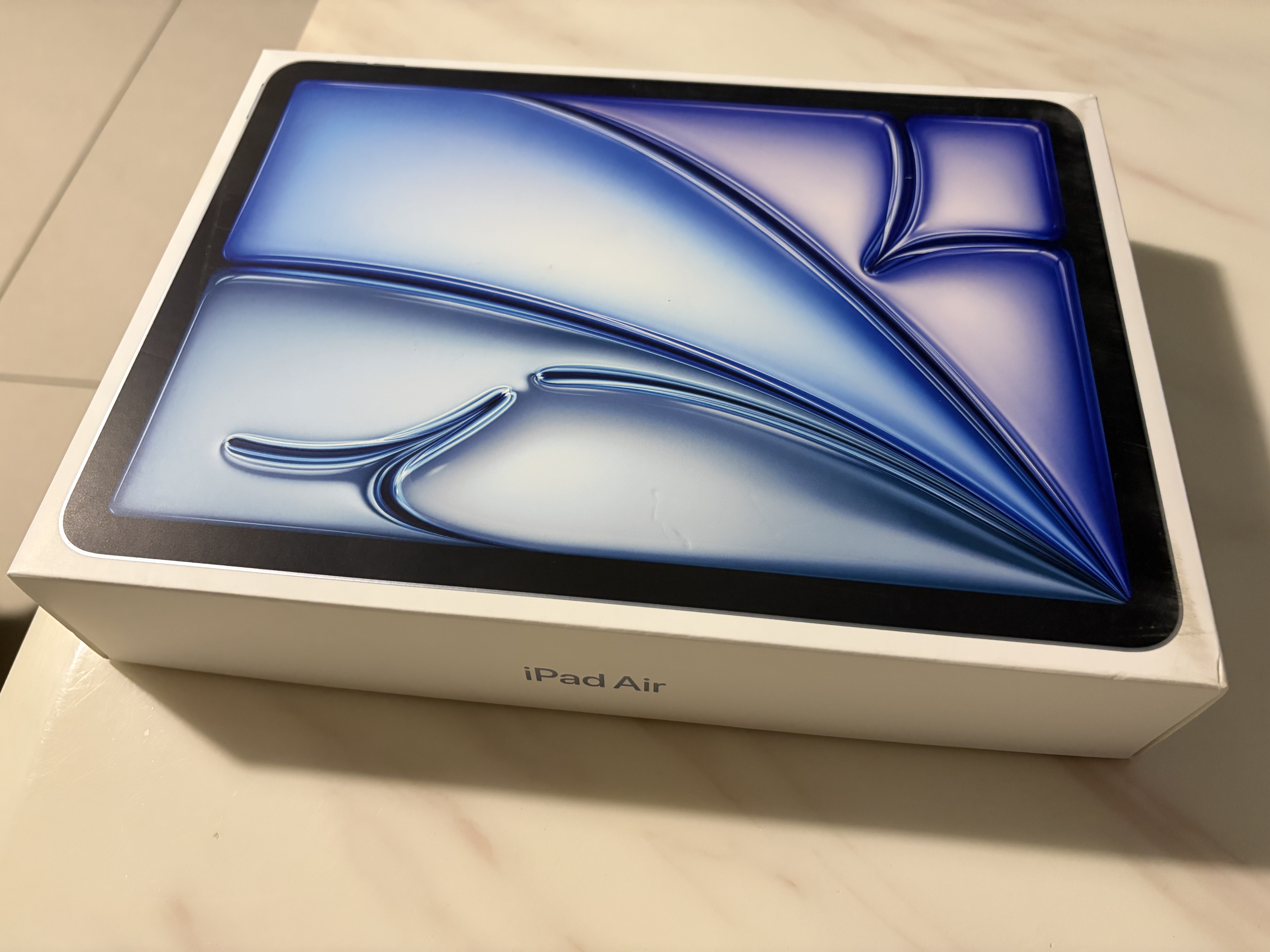 Apple/苹果 iPad Air 11英寸 M4芯片 2026年新款 平板电脑(128G WLAN版)蓝色 实拍图