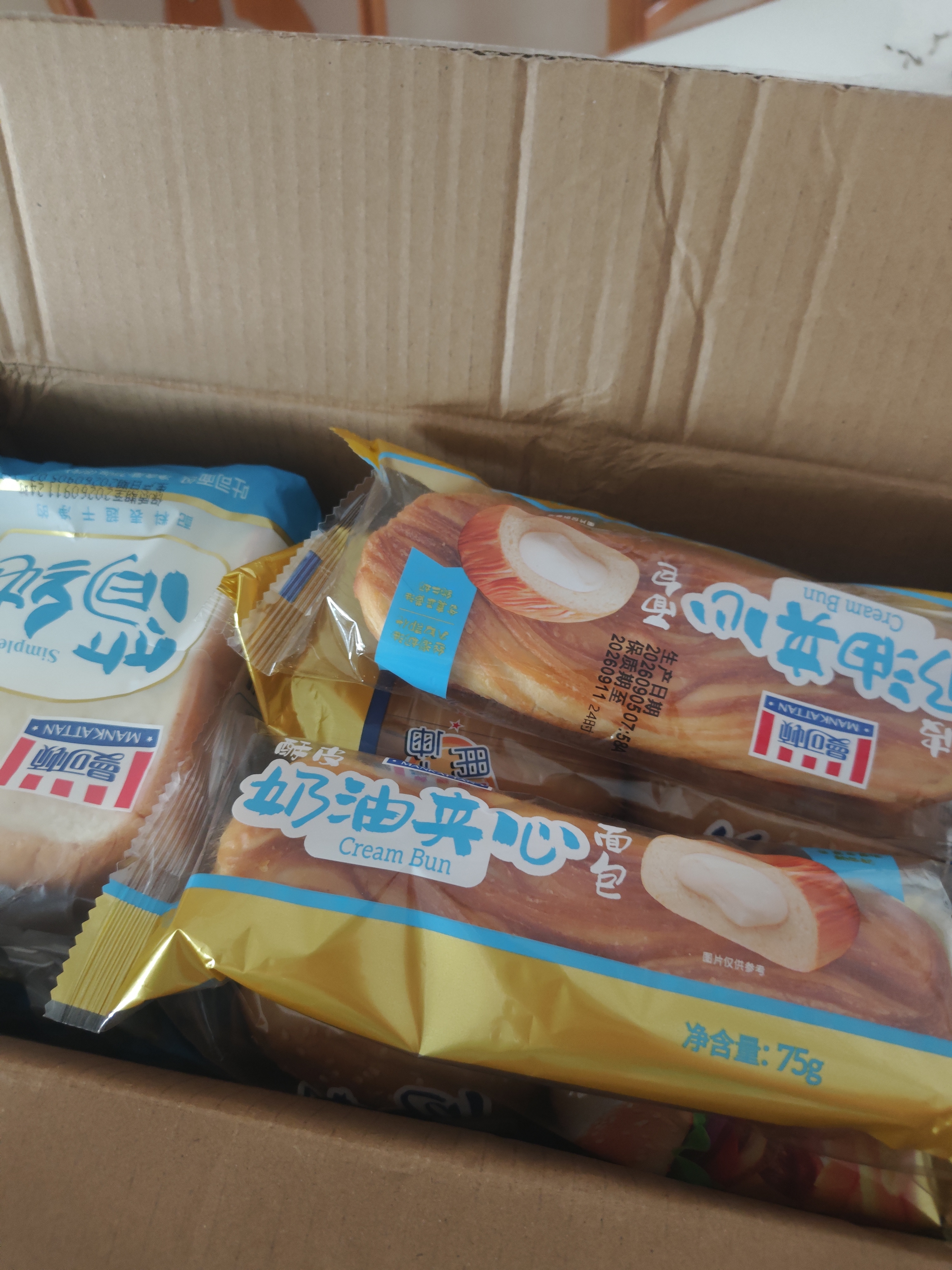 曼可顿（MANKATTAN） 面包任选组合 手撕面包吐司汉堡胚 强化营养吐司 310g(全麦) 实拍图