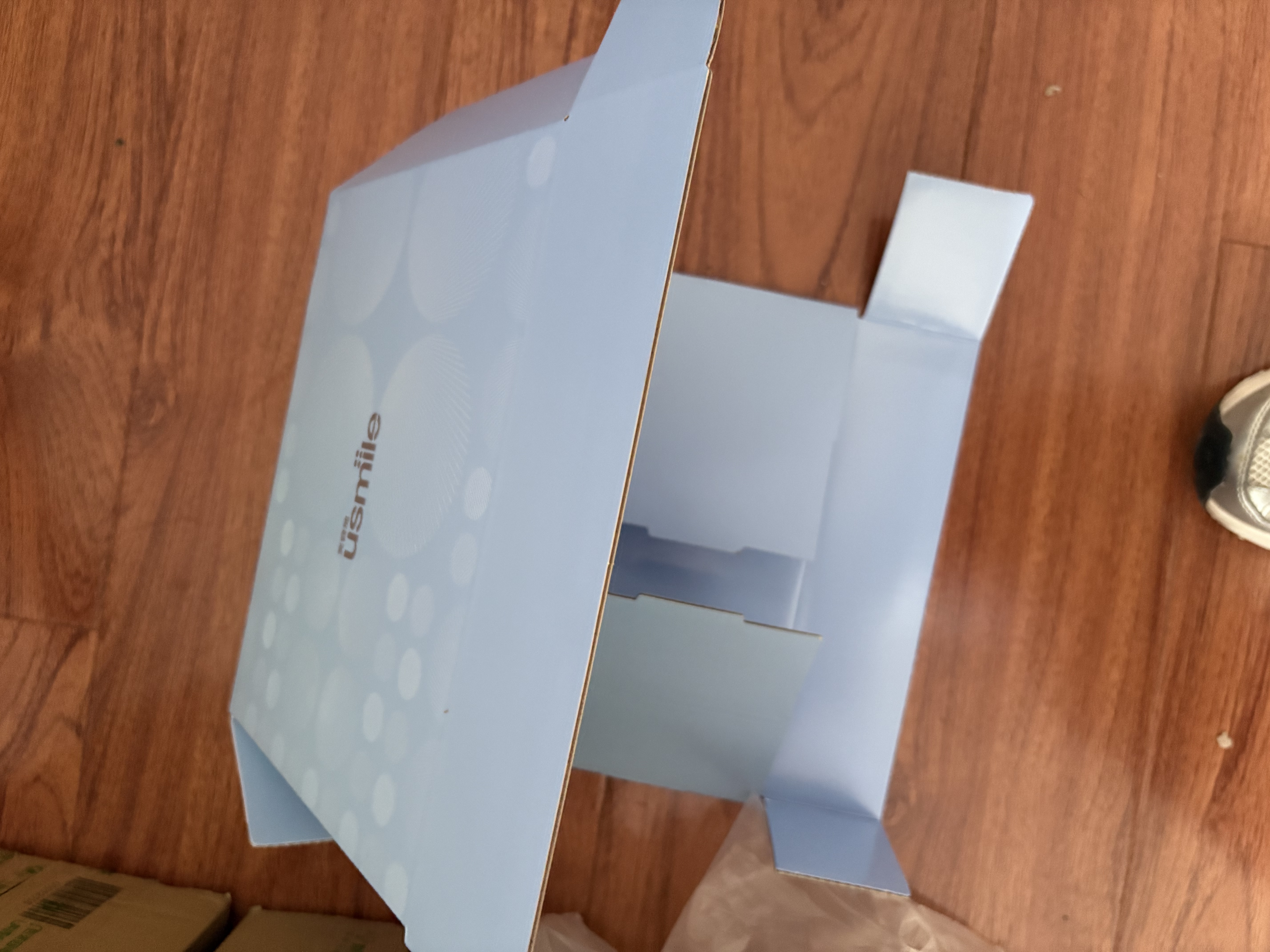 usmile笑容加电动牙刷 【双支装更划算】 P10S晨雾白+深岩蓝 送礼盒 新婚情侣送男友女友 生日礼物 实拍图