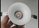松下筒灯开孔75mmled嵌入式新款无边框孔射筒灯深杯防眩10w暖白4000k 实拍图