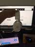 iKF V11 Pro2.0四模游戏耳机头戴式无线电竞7.1声道蓝牙屏显2.4G接收器FPS专用三角洲听声辨位 银白色 实拍图