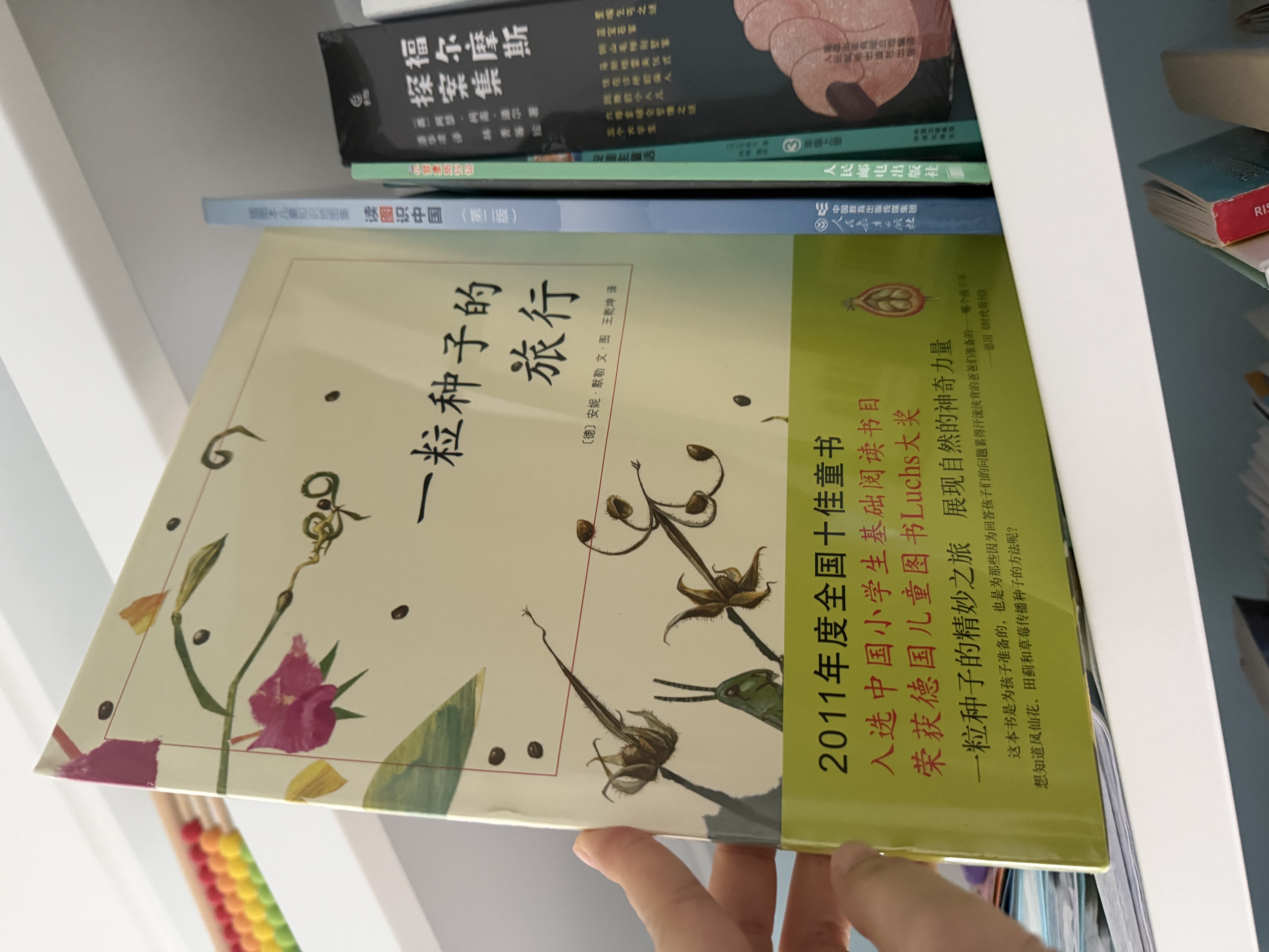 一粒种子的旅行 （精装版）自然科普绘本 小学生读物学校推荐阅读书目 生命教育自然植物大奖童书 易烊千玺推荐 3-6岁 爱心树童书  实拍图