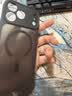 京东京造【肤感磁吸】iPhone17 ProMax磁吸手机壳苹果17Pro Max保护套透明磁吸防摔MagSafe充电新款 黑色 实拍图