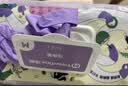 添赞（Titanfine）添赞一次性丁腈手套30只L码家务洗碗食品级厨房清洁加长乌梅紫 实拍图
