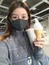 PITTA日本PITTA海绵透气口罩防过敏鼻炎尘男女高颜值黑色防晒骑行专用 灰黑色【三袋九枚】 实拍图