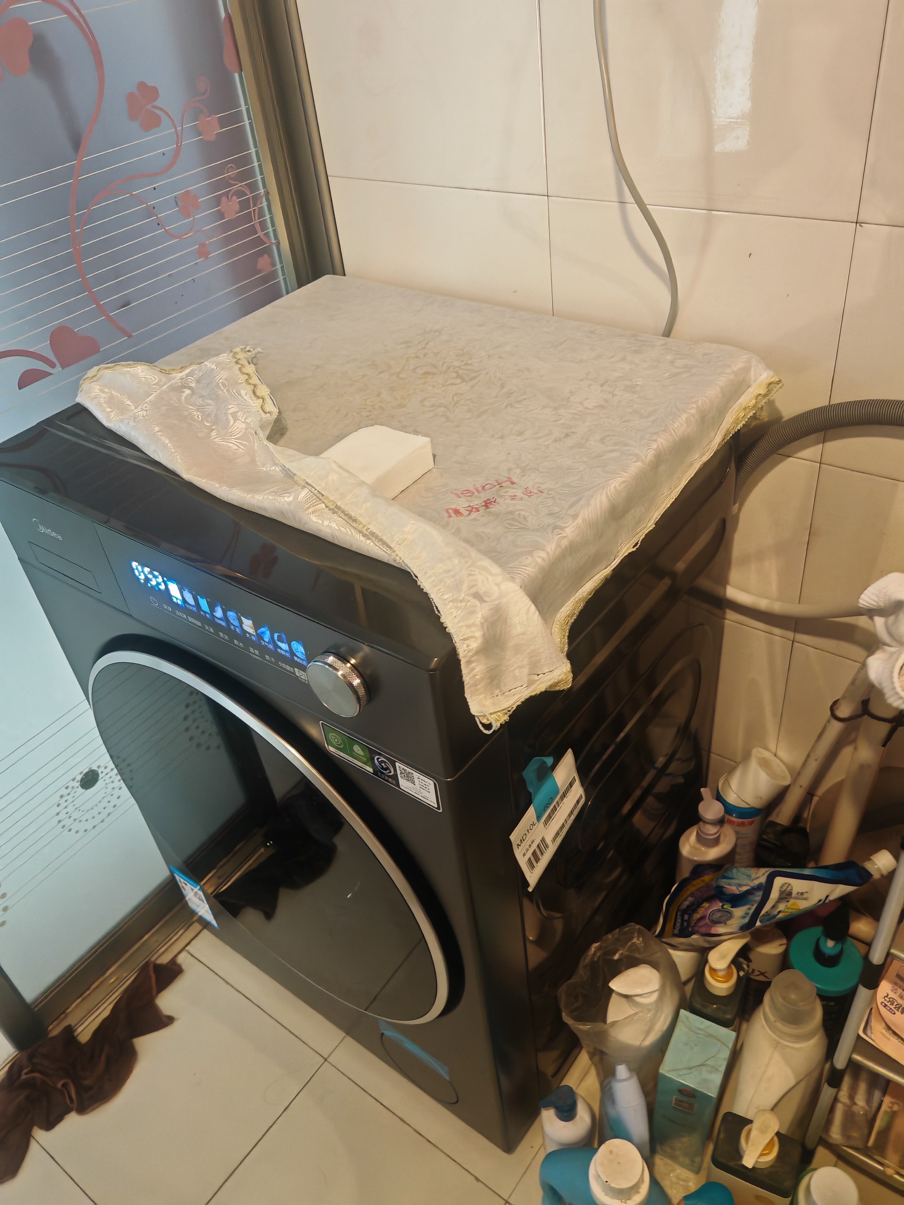 美的（Midea）元气2.0 滚筒洗衣机全自动洗烘一体机 10KG纯平全嵌 智投 MD10L5PRO 以旧换新 京东自营 实拍图