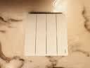 公牛（BULL）开关插座 G12系列 四开单控开关 86型面板G12K411 暮雪白 实拍图