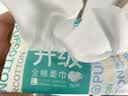 全棉时代洗脸巾50抽*1包加厚100%纯棉柔巾一次性擦脸面巾毛巾抽取20*20CM 实拍图