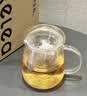 物生物（RELEA）玻璃杯男女士茶水分离杯耐高温办公泡茶杯带把高硼硅水杯花茶杯子 实拍图