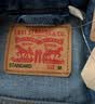 Levi's李维斯情侣同款美式经典复古休闲时尚潮牌修身牛仔夹克外套 深蓝色 XL 实拍图