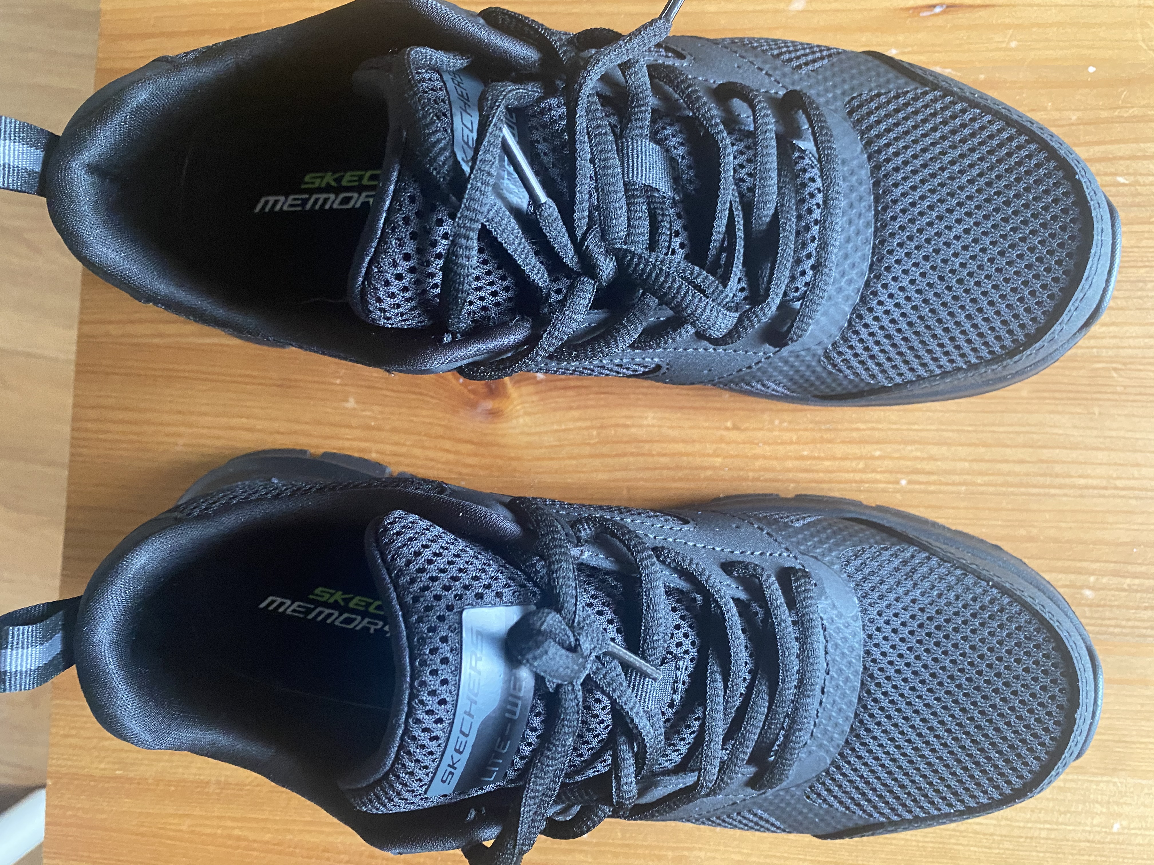 斯凯奇（Skechers）运动鞋男士网面透气休闲鞋户外软底跑步鞋232398 实拍图