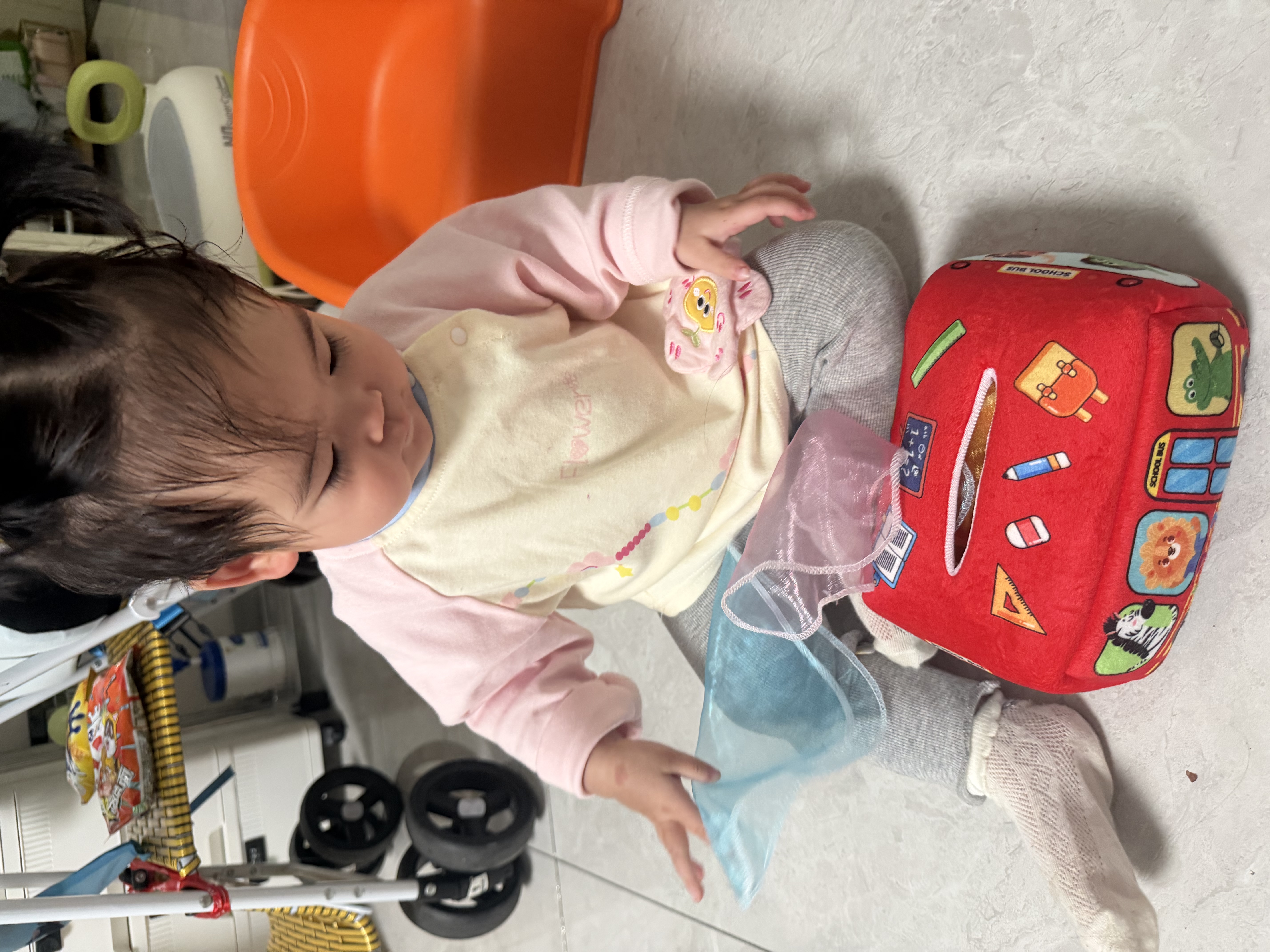 COODORA婴儿抽纸玩具新生儿抽抽乐益智早教宝宝手部锻炼布书生日礼物 实拍图