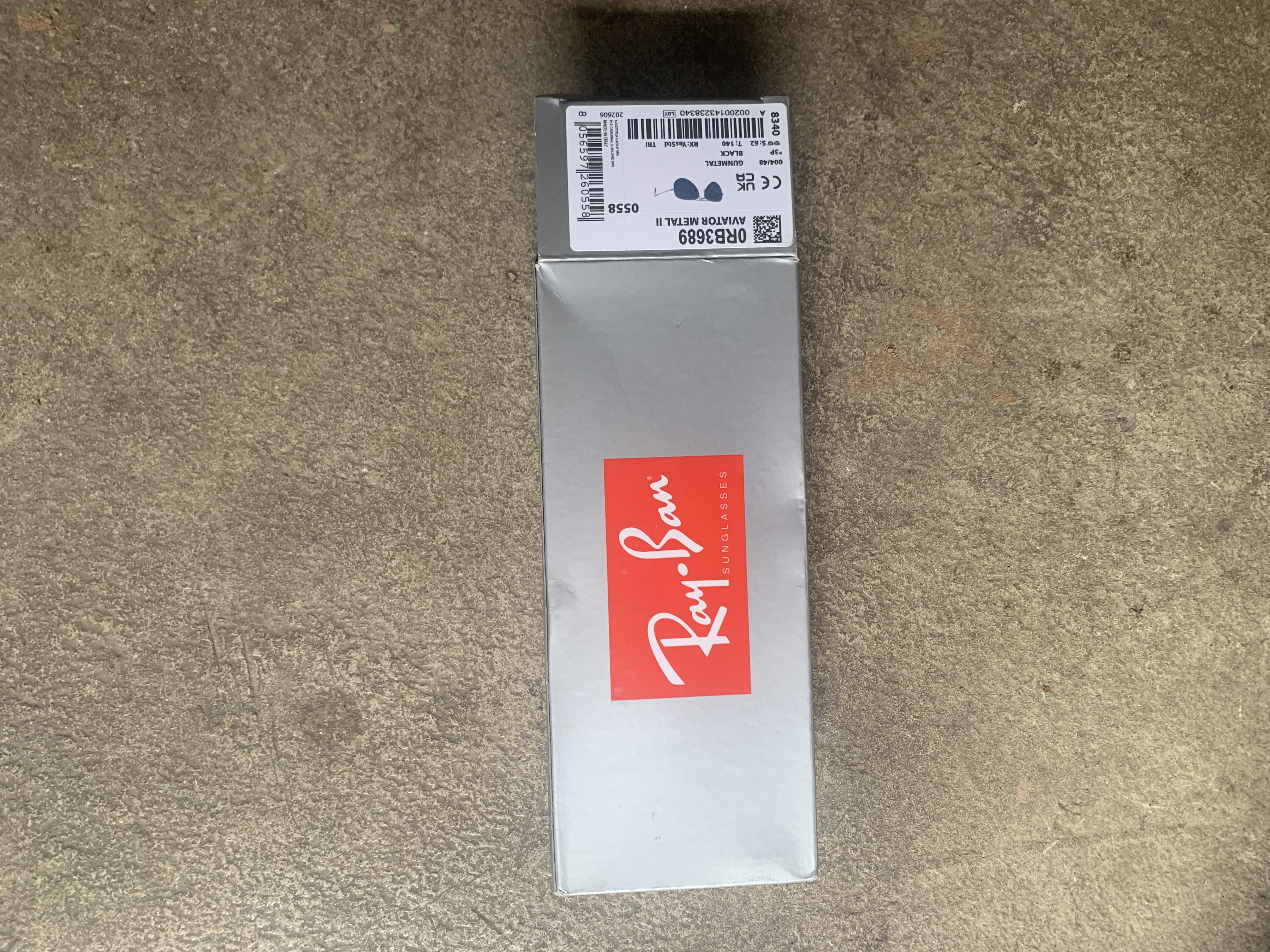 雷朋（RayBan）飞行员系列太阳镜男女款开车偏光墨镜防晒眼镜0RB3689 实拍图