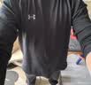 安德玛（Under Armour）UA秋冬男子圆领针织运动休闲长袖T恤1302355 黑色001 L 实拍图