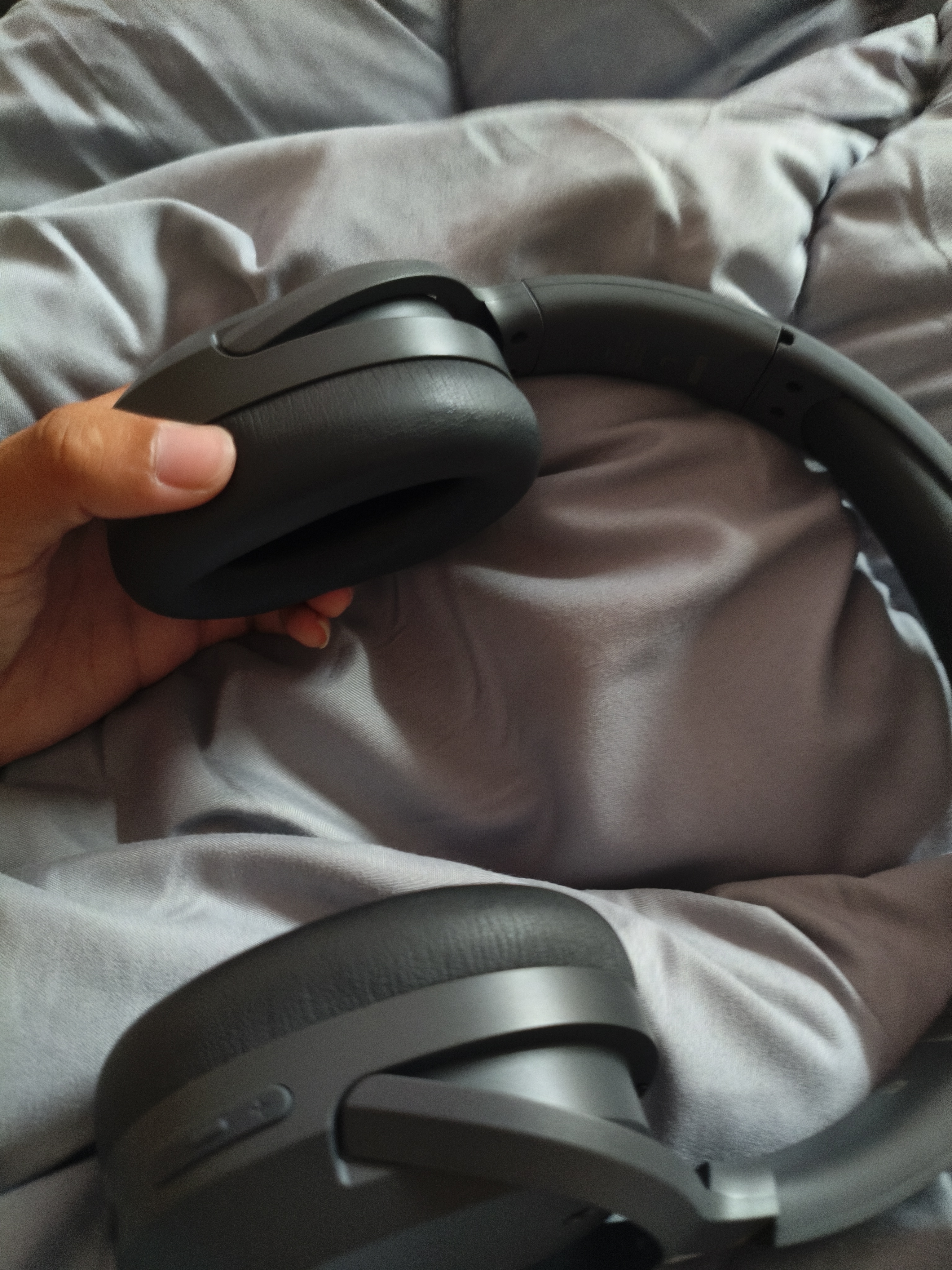 漫步者（EDIFIER）W820NB经典版 头戴蓝牙主动降噪耳机 金标认证 手机电脑笔记本耳机 典雅灰 实拍图