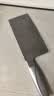 十八子作不锈钢家用菜刀 耐滑手柄刀具盈光斩切刀SL1703-AB【彩盒装】 实拍图