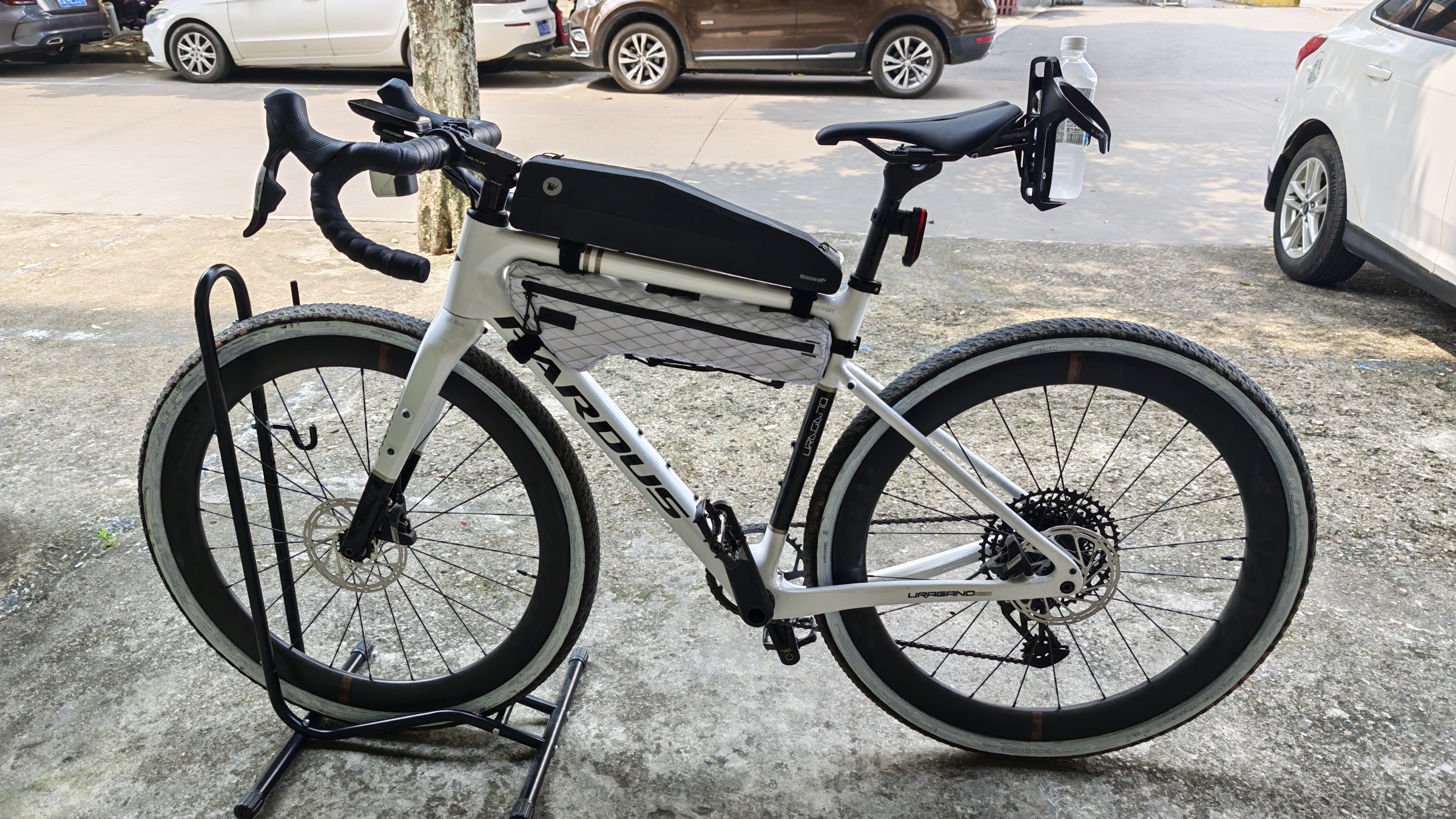 瑞豹（PARDUS）MVMT碳纤维轮组公路自行车公路车碟刹中锁筒轴 速联SRAM XDR 塔基 实拍图