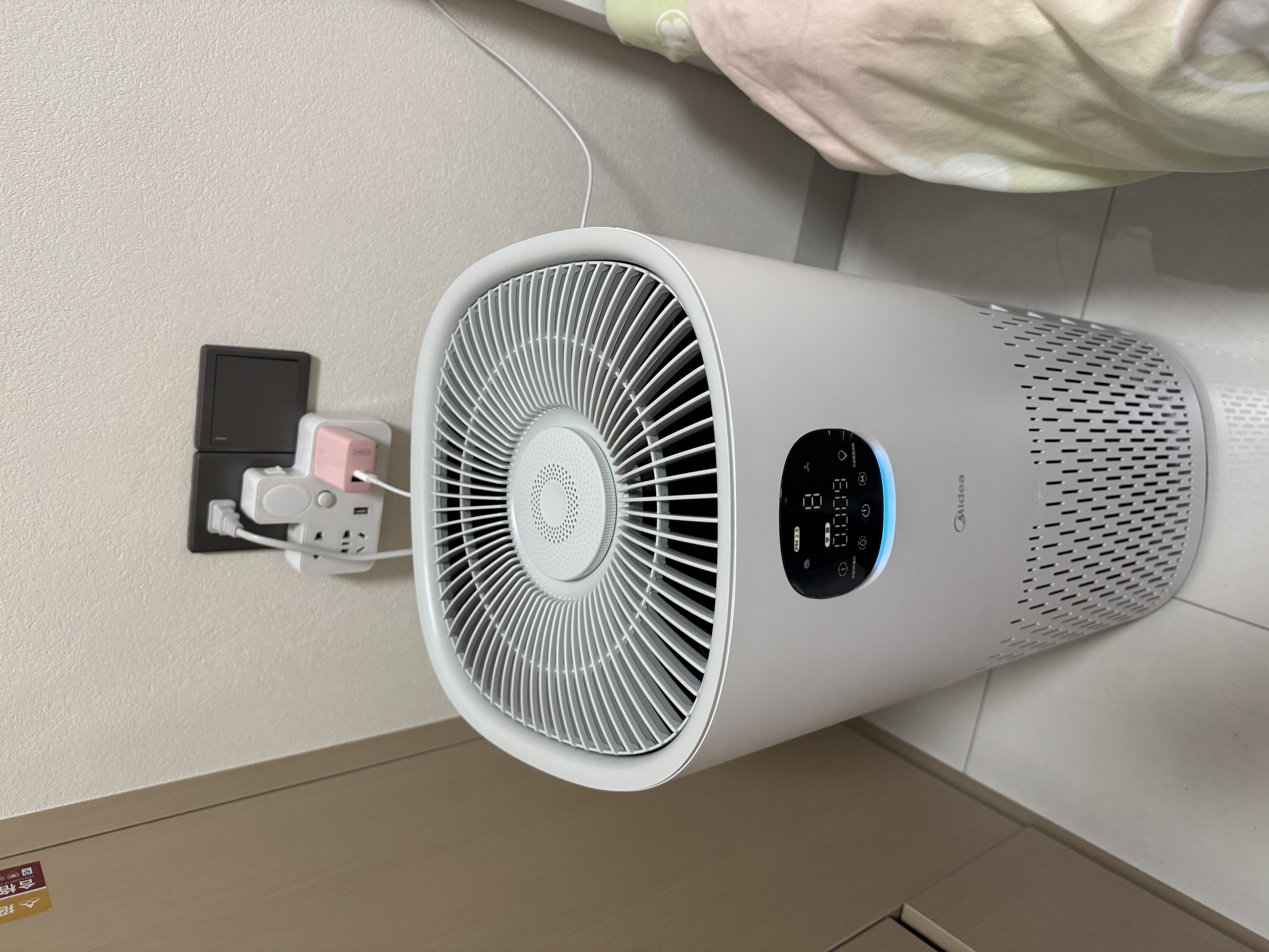 美的（Midea）【除甲醛花粉】R8空气净化器加湿一体鼻炎家用甲醛数显除烟味异味过敏原吸猫毛空气净化机 实拍图