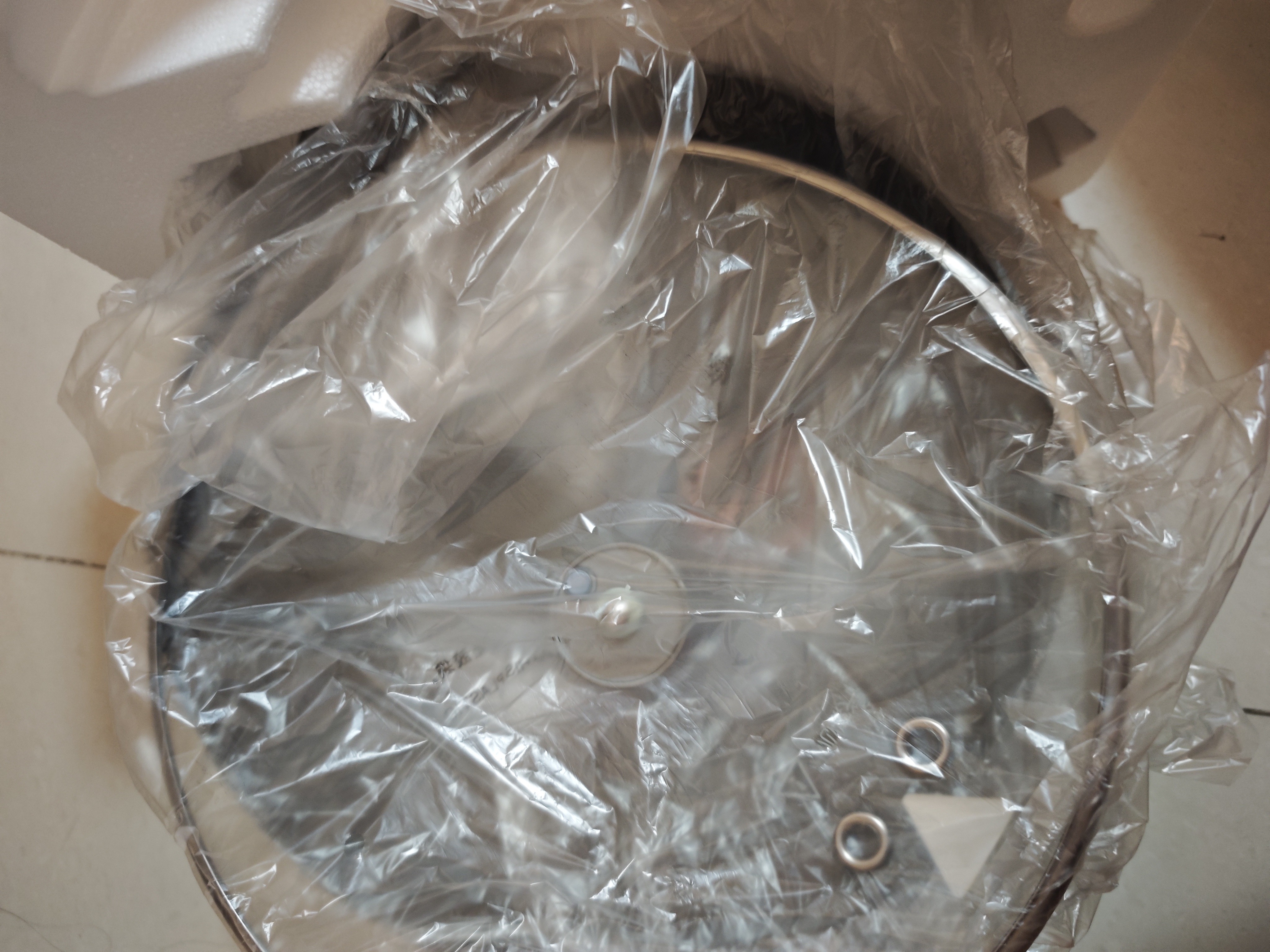 美的（Midea）0氟钛陶电炒锅 电蒸锅 分体式电煮锅蒸煮炒多功能一体4.3L炒菜专用锅电火锅 煎锅 HCG2818S配蒸笼 实拍图