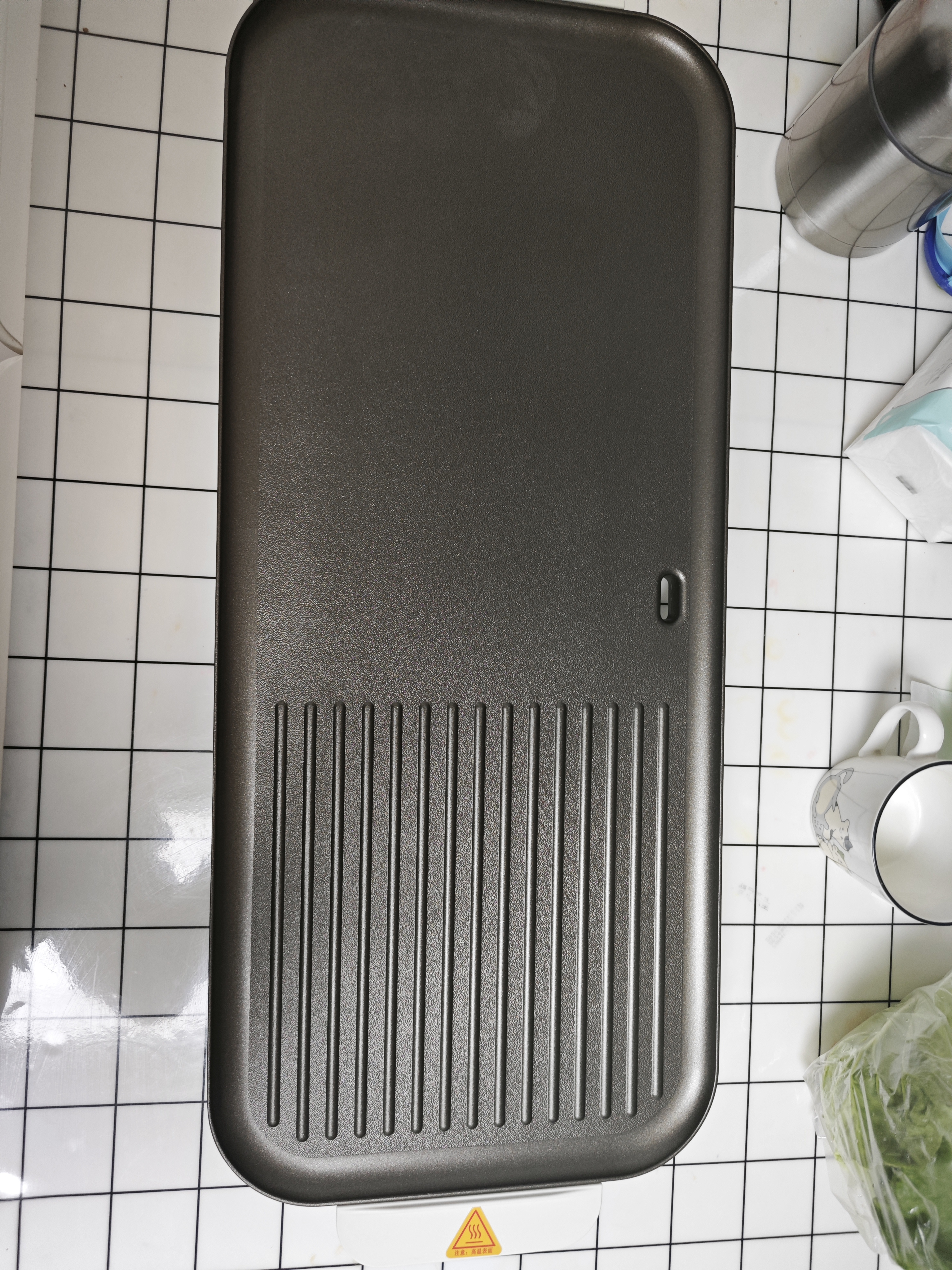 奥克斯（AUX）烤肉锅电烤盘电烧烤炉家用室内无烟户外烤串机一体加大烤盘火力不粘少油易清洗多功能烤鱼盘铁板烧 6-12人特大号丨整机冲洗 1层 实拍图