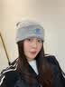 卡尔美（KELME）帽子男女秋冬季保暖户外滑雪毛线帽冷帽针织帽骑行防寒运动护耳帽 实拍图