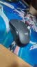 罗技（Logitech）M220 轻音鼠标 无线鼠标 办公鼠标 对称鼠标 带无线微型接收器 灰黑色 实拍图