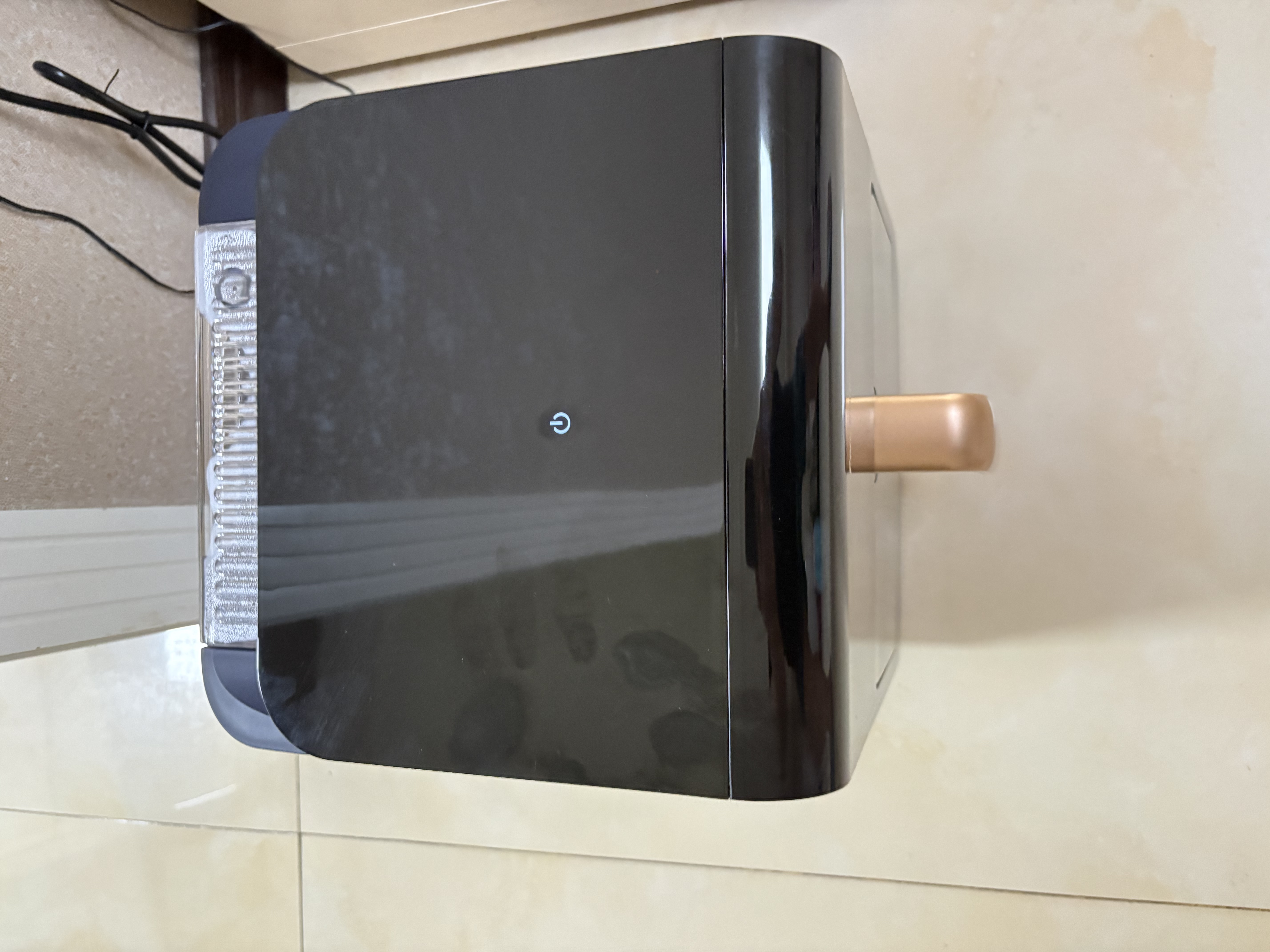 松下（Panasonic）多功能全程可视家用全自动无油免翻面6L大容量空气炸锅 NF-HC600-A 实拍图
