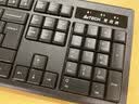双飞燕（A4TECH）KB-8 104键有线键盘 薄膜键盘台式电脑键盘办公键盘办公打字手感好大回车键 USB接口 黑色 有线 实拍图