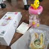 babycare恐龙吸管水杯儿童吸管杯大宝宝直饮幼儿园小学水壶上学户外运动粉 实拍图