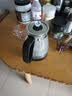 煮茶器养生壶喷淋式煮茶壶烧水壶电热水壶蒸茶壶 蒸茶器 泡茶壶围炉煮茶 1L煮茶器【防干烧保护】 【加厚高硼硅玻璃】 实拍图
