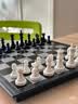 友邦（UB） 国际象棋磁性折叠便携成人儿童学生教学露营用棋4812B-C(大号) 实拍图