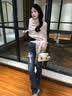 viney【赵晴同款】牛皮斜挎包包女包轻奢单肩生日礼物高级感送女友老婆 【奶昔白】高档女生手提包 时尚品牌ck风百搭休闲小众手提包 实拍图