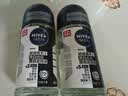 妮维雅（NIVEA）抑汗除臭净味香体止汗腋下干爽滚珠男士黑白出众爽身走珠液50ml*2 实拍图