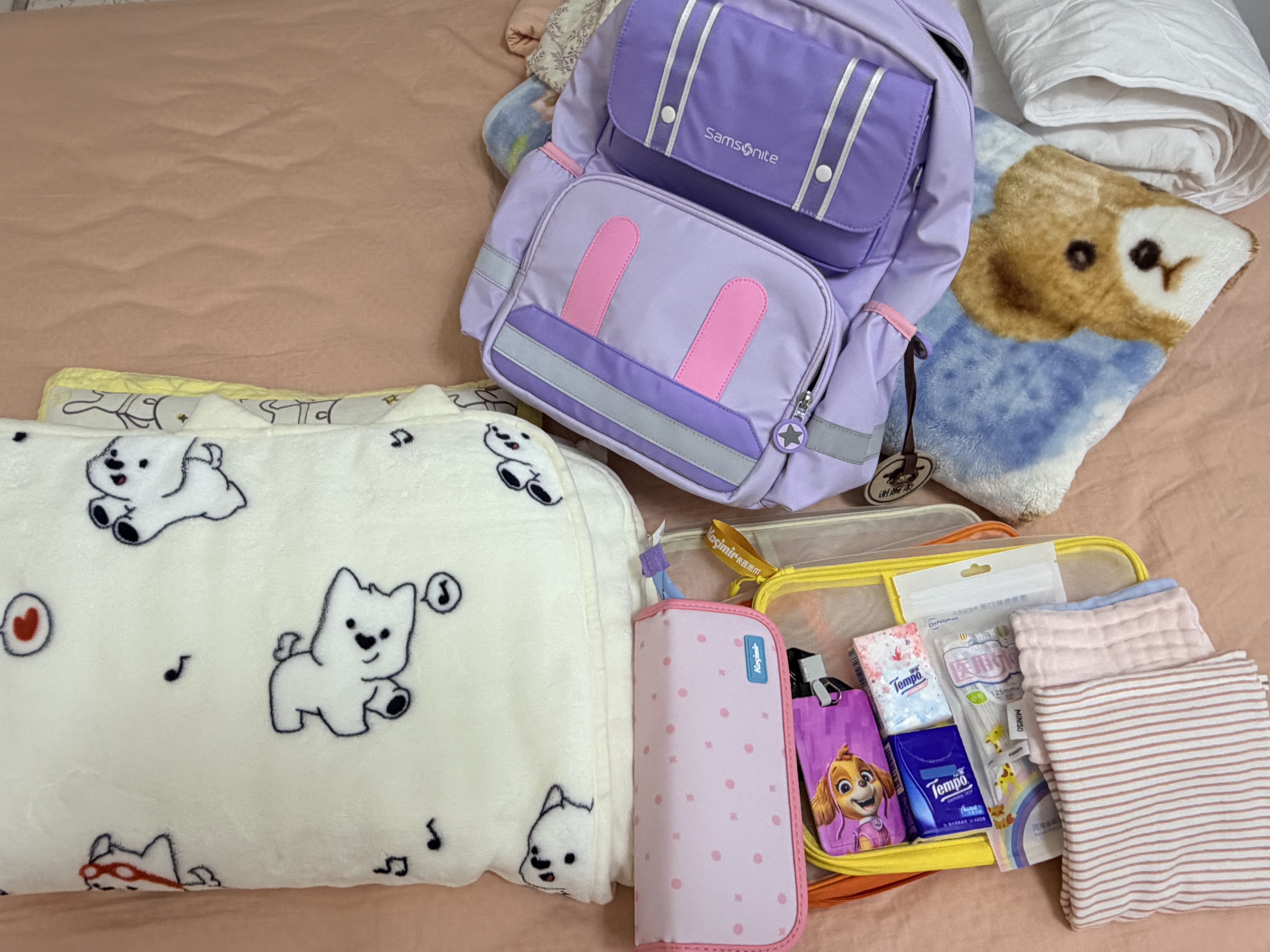 babycare婴儿毛毯盖毯幼儿园宝宝双层抑菌绒毯午睡四季小狗高高110*140cm 实拍图