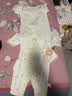 欢喜小熊新生儿连体衣春夏季宝宝纯棉护肚爬服0-6个月婴儿衣服蝴蝶衣-59cm 实拍图