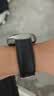 品胜适用华为手表表带Watch6/5/4/Pro/GT7/6/5/Pro/4/3真皮表带22mm时尚舒适商务皮革腕带46mm表盘黑色 实拍图