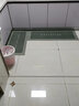 宝丽彩厨房地垫吸水吸油防油防水地面专用地垫防滑脚垫垫子免洗可擦地毯 Brudi-绿色【家庭常备】 45*95CM 实拍图