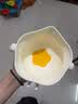 COOKSS蛋花辅食碗喂水喂奶训练吃饭硅胶吸盘碗宝宝餐盘儿童 实拍图
