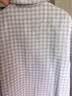 MUJI[自营限定款]女士无侧缝 双层纱织睡衣 纯棉家居服 薰衣草色 L 实拍图