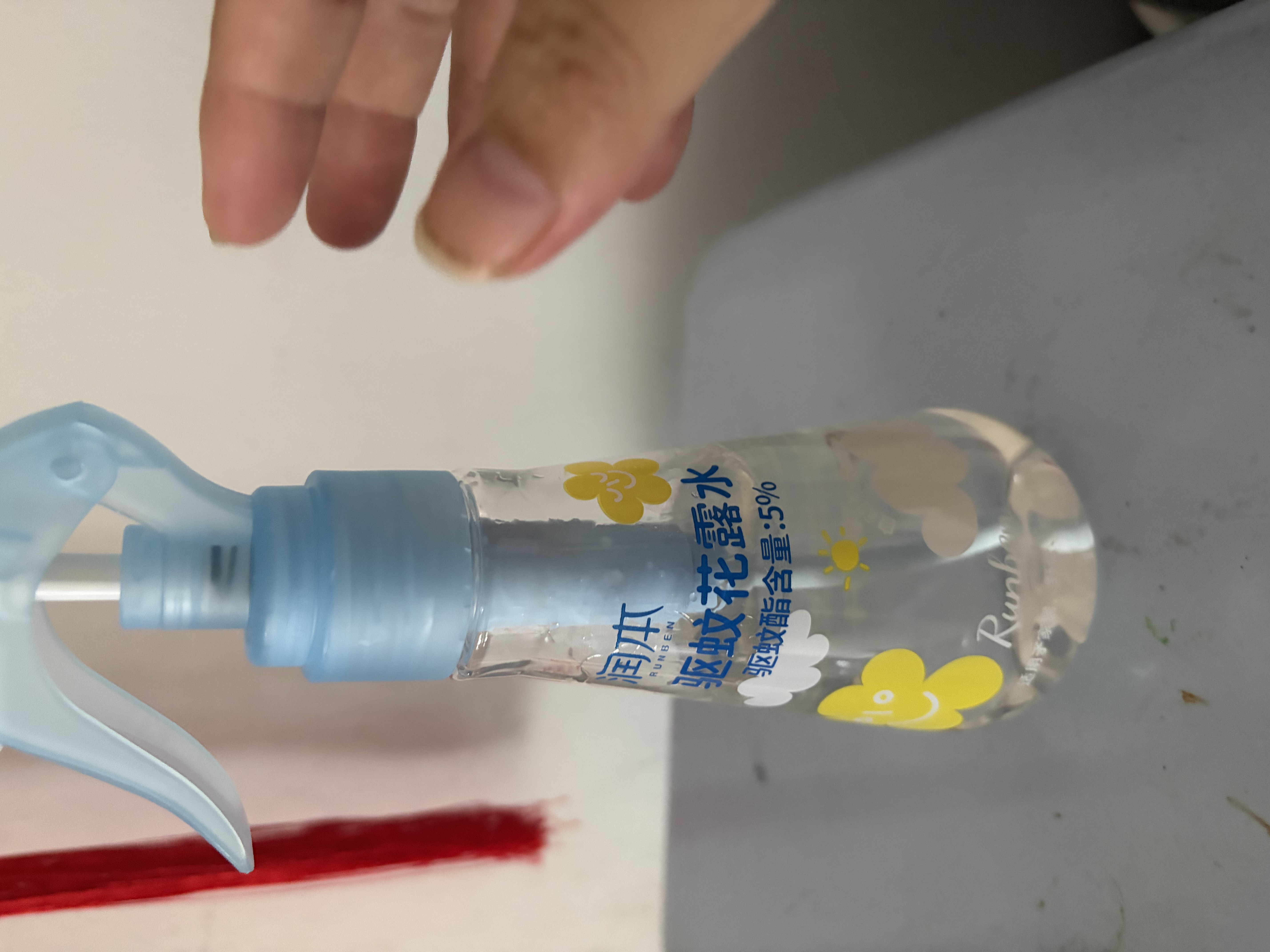 润本驱蚊液驱蚊喷雾花露水户外游玩防蚊虫叮咬驱蚊水5%驱蚊酯185ml 实拍图