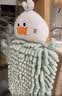 洁丽雅（Grace）擦手巾16*26cm*2条雪尼尔加厚吸水海绵浴室吸水巾朵拉鸭+比特熊 实拍图