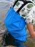 神鲨天蓝色儿童下水裤连体裤赶海衣服防水裤涉水服雨裤玩水玩沙赶海服 实拍图