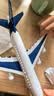 翊玄玩具 A380飞机模型玩具儿童合金客机航空航天模型玩具男孩礼物 实拍图