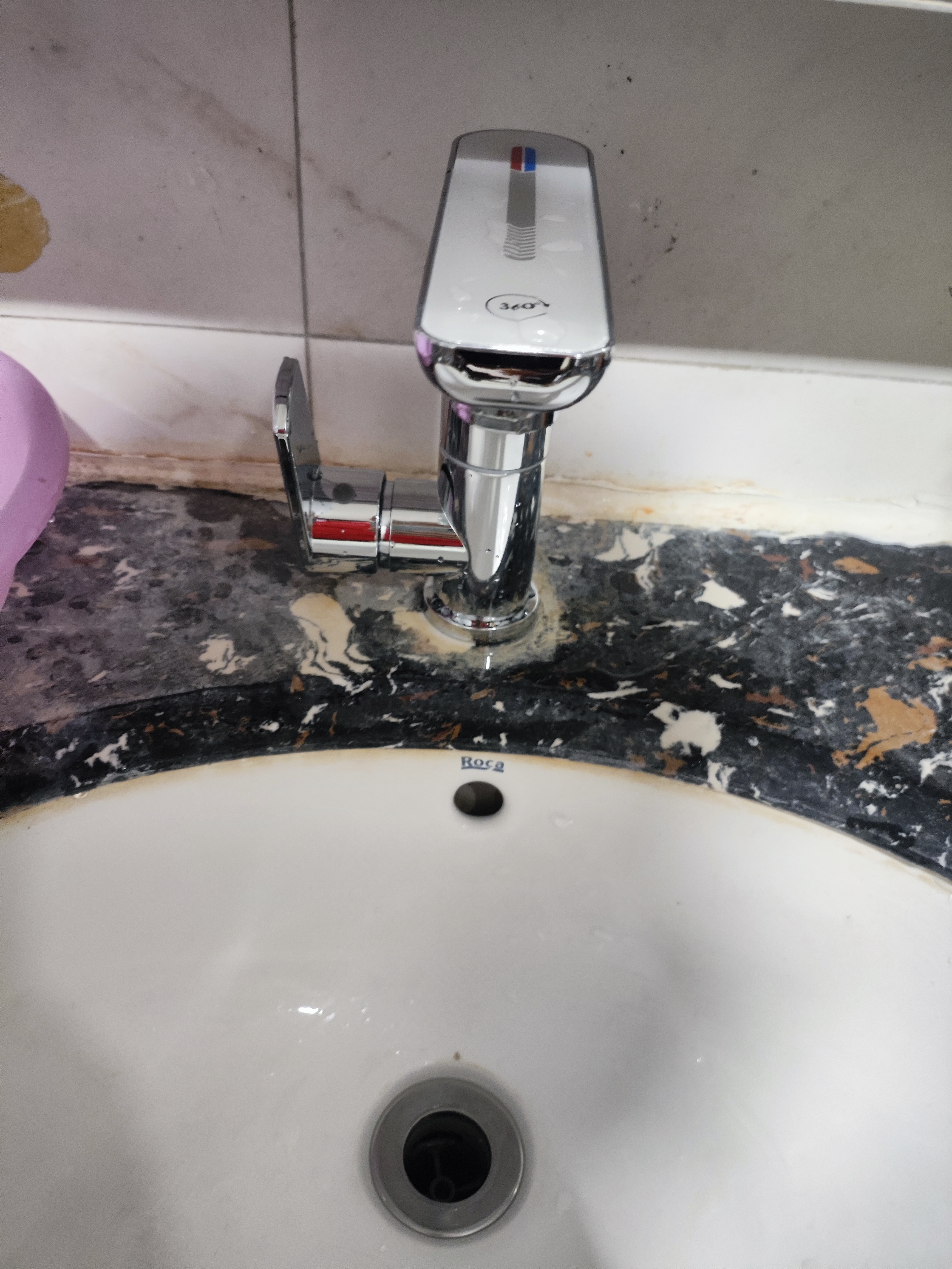 莱尔诗丹（Larsd）面盆水龙头 卫生间浴室柜可旋转冷热水龙头洗脸盆双温龙头LD6331 实拍图
