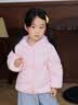 巴拉巴拉童装儿童羽绒服男童2026新款保暖女童外套宝宝婴儿上衣轻薄连帽萌 蜜桃软萌小兔-白鸭绒 适穿温度0-15℃ 100 充绒量39g 实拍图