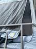 半弦月【全能梦想家】学生宿舍床帘免安装一体式遮光防蚊帐窗帘上下铺 免安装支架+保护隐私丨海盐蓝 190cm*90cm 高110【五面款|100%遮光|上铺适用】 实拍图
